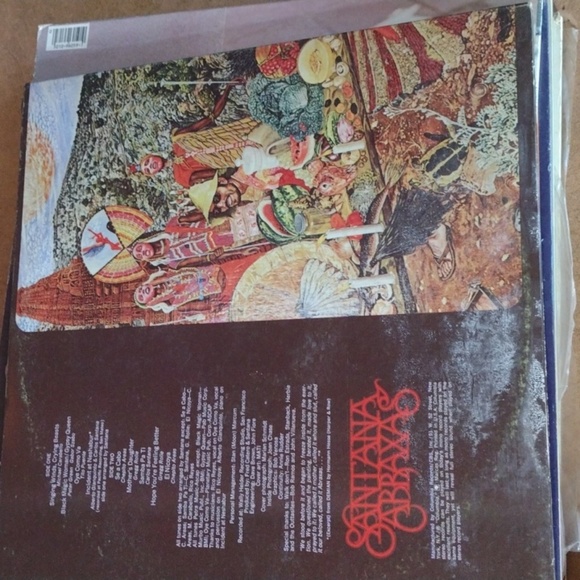 Santana Abraxas Vinyl Record - Picture 3 of 3